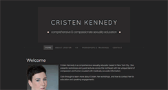 Desktop Screenshot of cristenkennedy.com